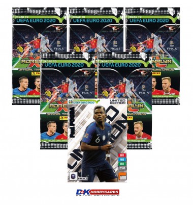 ROAD TO EURO 2020 Limited Edition Paul Pogba (France) + 5 kaardipakki